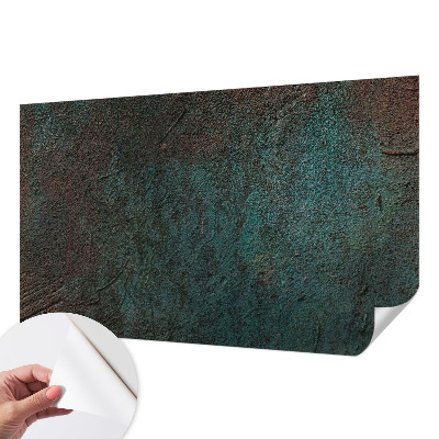 3D wall mural with a rustic surface texture