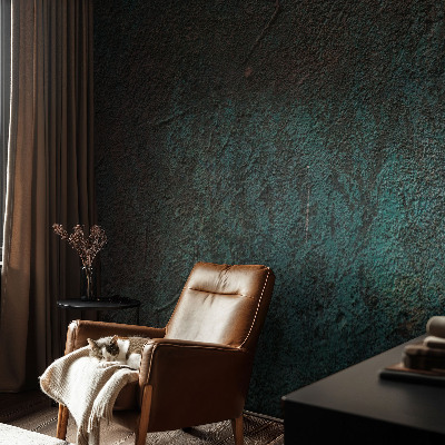 3D wall mural with a rustic surface texture
