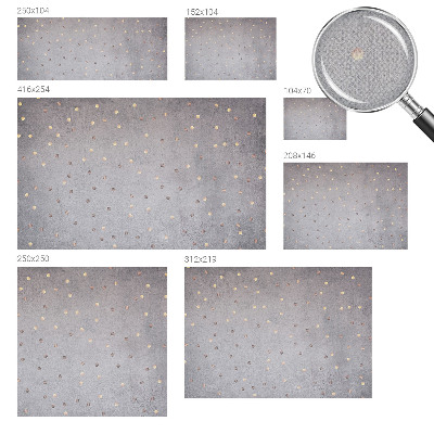 Nursery wall mural Symmetrical dots