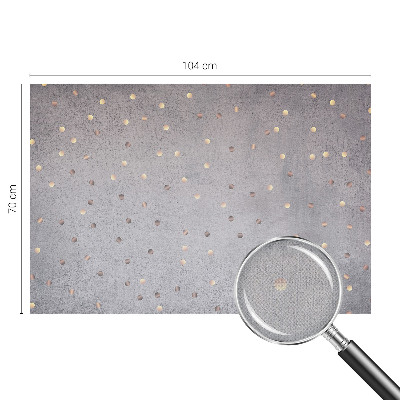 Nursery wall mural Symmetrical dots