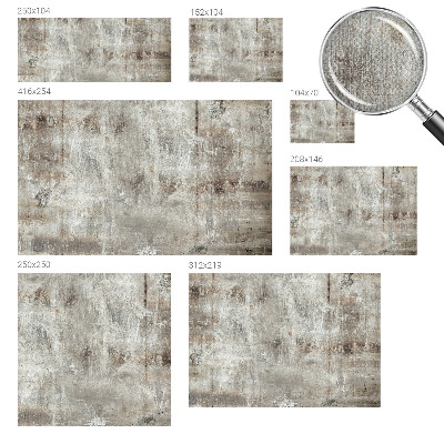 Baby room wall mural featuring an industrial space design