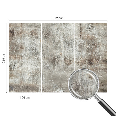 Baby room wall mural Industrial space