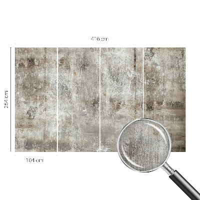 Baby room wall mural Industrial space