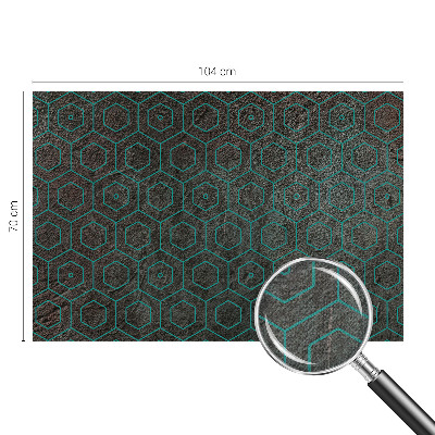Self-adhesive wall mural Geometric pattern