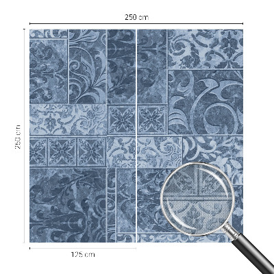 Peel and stick wallpaper mural Plant ornaments