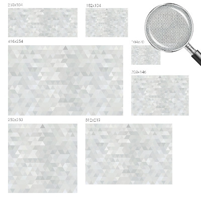 Peel and stick wall mural for bedroom Gray pattern