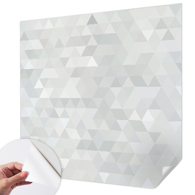 Peel and stick wall mural for bedroom Gray pattern