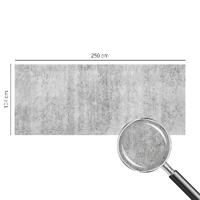 Peel and stick wall mural for kids' room Concrete wall