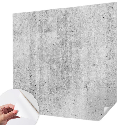 Peel and stick wall mural for kids' room Concrete wall