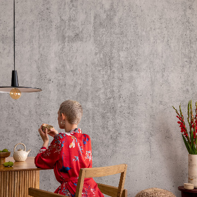 Peel and stick wall mural for kids' room Concrete wall