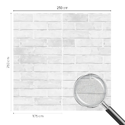 3D wall mural with a brick wall design