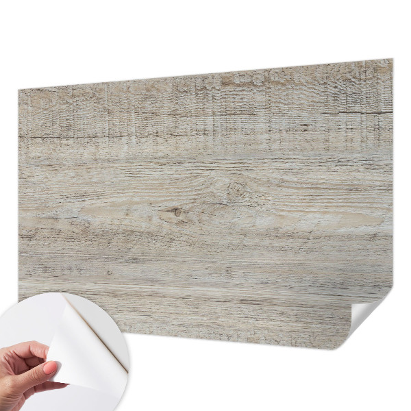 Nursery wall mural Wooden rings