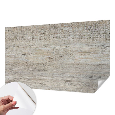 Nursery wall mural Wooden rings