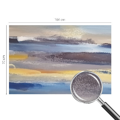 3D photo wallpaper mural with a peaceful landscape scene