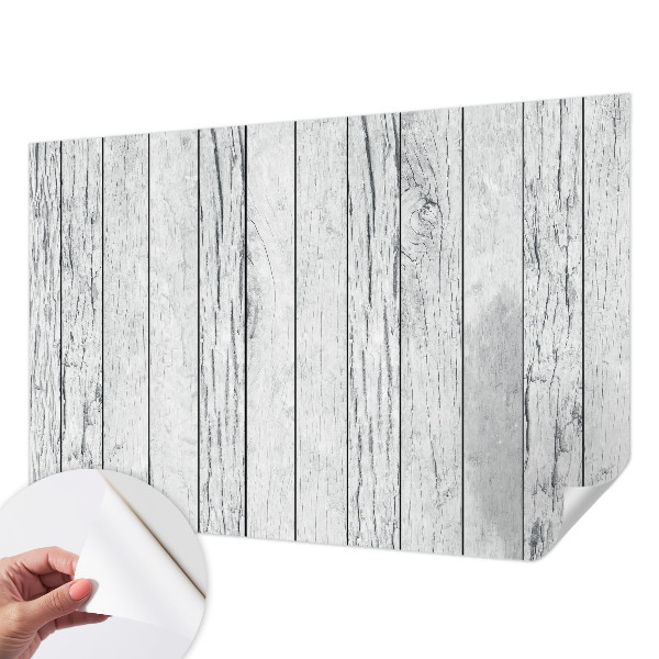 Baby room wall mural with a vintage-inspired design