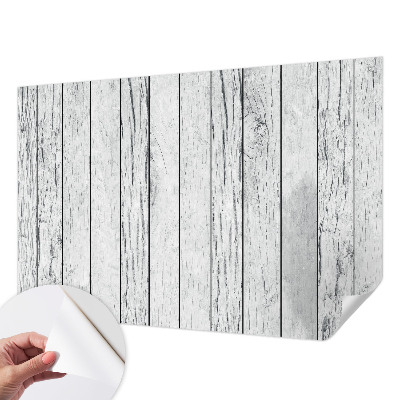Baby room wall mural with a vintage-inspired design