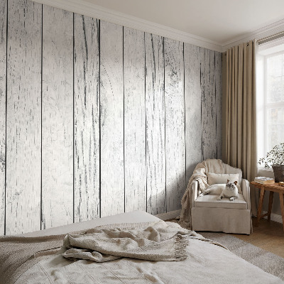 Baby room wall mural with a vintage-inspired design