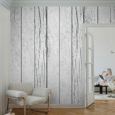 Baby room wall mural with a vintage-inspired design