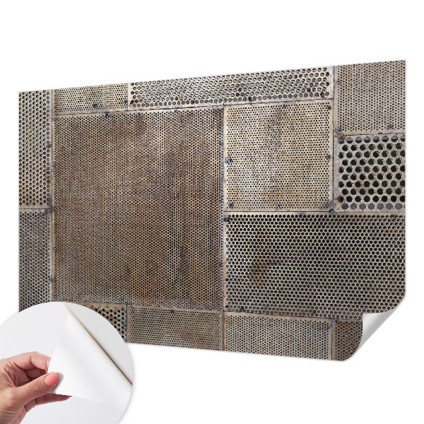 Self-adhesive wall mural Metallic patterns
