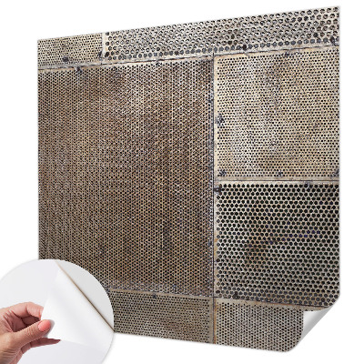 Self-adhesive wall mural Metallic patterns