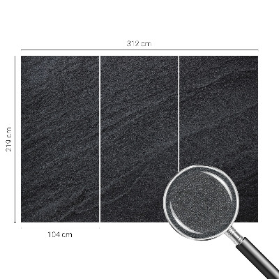 Peel and stick wall mural with a stone elegance design