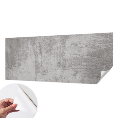 Self-adhesive photo wallpaper with a raw concrete design