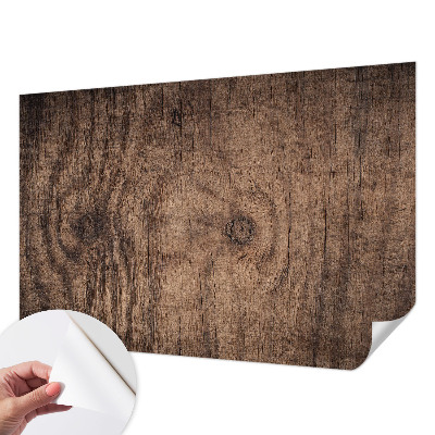 Stick-on wall mural Rustic wood