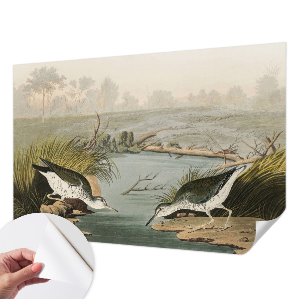 Children's wall mural A peaceful landscape