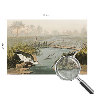 Children's wall mural A peaceful landscape