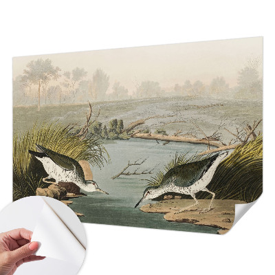Children's wall mural A peaceful landscape