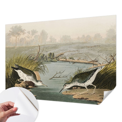 Children's wall mural A peaceful landscape