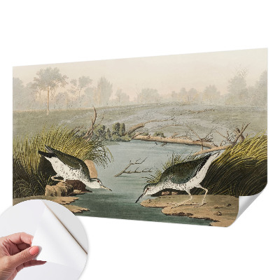Children's wall mural A peaceful landscape
