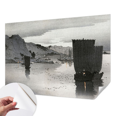 Removable wall mural wallpaper Evening bay