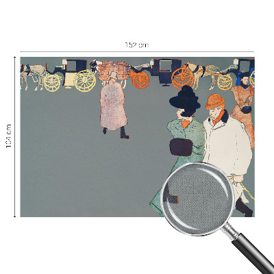 Peel and stick wall mural for kids' room Coach costumes