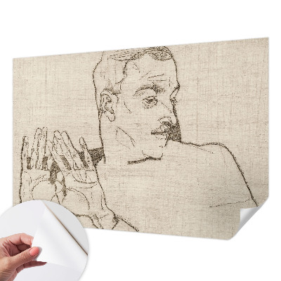 3D photo wallpaper mural A distinctive character