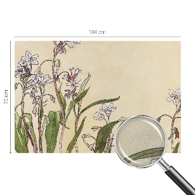 3D wall mural Floral elegance