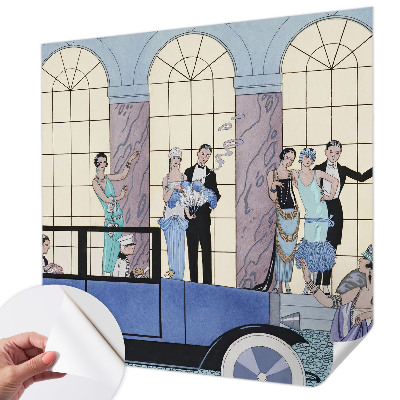 Removable wall mural Art deco