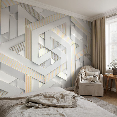 Nursery wall mural Illusory forms