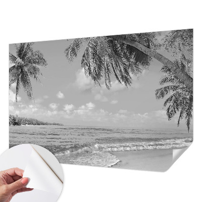 Self-adhesive wall mural Tropical paradise