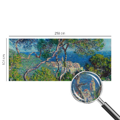 Removable wall mural wallpaper with Mediterranean views