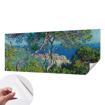 Removable wall mural wallpaper with Mediterranean views