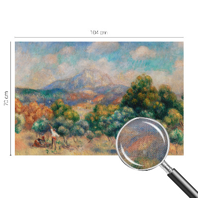 Peel and stick wall mural for bedroom Mountain landscape
