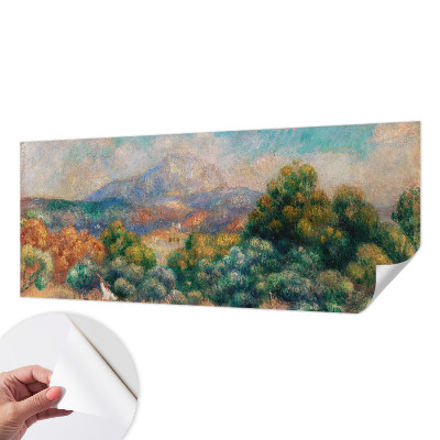 Peel and stick wall mural for bedroom Mountain landscape