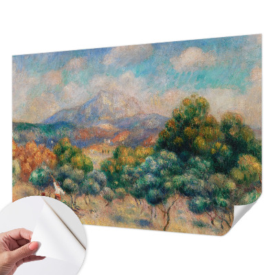 Peel and stick wall mural for bedroom Mountain landscape