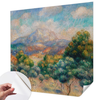 Peel and stick wall mural for bedroom Mountain landscape