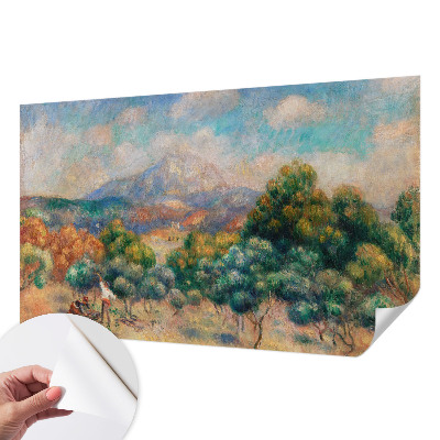 Peel and stick wall mural for bedroom Mountain landscape