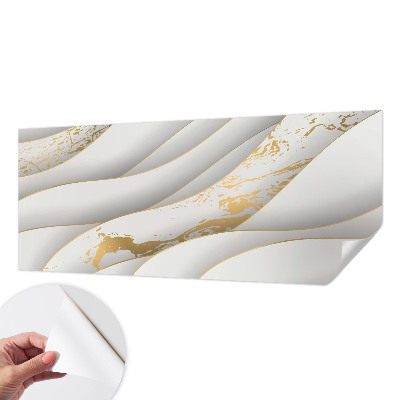 Nursery wall mural with dynamic patterns