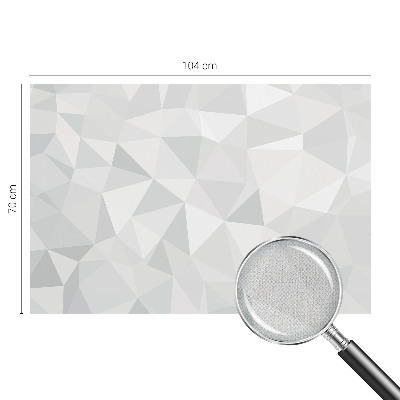 3D wall mural Triangular mosaic