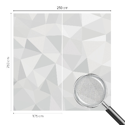 3D wall mural Triangular mosaic