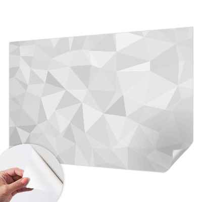 3D wall mural Triangular mosaic